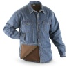 Guide Gear Fleece-lined Denim Shirt Light Wash