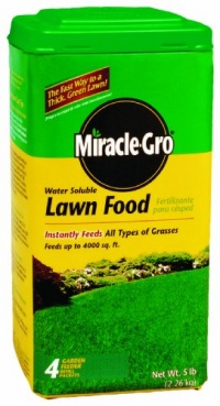 Miracle-Gro 1001832 Lawn Food Box, 5-Pound