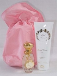 QUEL AMOUR by Annick Goutal 2 pc Gift Set for Women 1.7 oz Perfume + 6.7 Body Lotion + Pouch