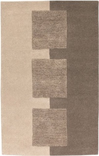 Area Rug 8x11 Rectangle Contemporary Beige-Brown Color - Surya Naya Rug from RugPal