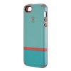 Speck Products SPK-A0664 CandyShell Flip Dockable Case for iPhone 5 - Retail Packaging - Pool Blue/Dark Pool Blue/Wild Salmon Pink