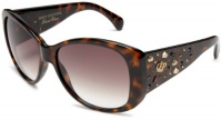 Juicy Couture Women's Rich Girl/S Resin Sunglasses,Tortoise Frame/Brown Gradient Lens,one size