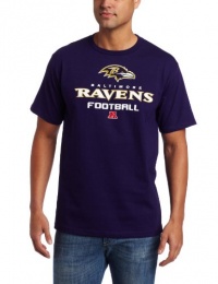 NFL Men's Baltimore Ravens Critical Victory V Short Sleeve Basic Tee