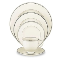 Classic platinum banded china proves to withstand the tests of time. This fashionable pattern has become a well established premier choice for formal settings.