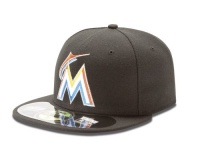 MLB Miami Marlins Authentic On Field Cap