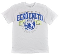 Ecko Unltd Big Boys Bright White Crewneck T-Shirt (M (10/12))