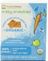 Happy Times Crazy Crunchies, Freeze-Dried Carrot Apple Bits, 1.1-Ounce Package (Pack of 6)