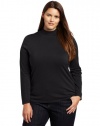 Pendleton Women's Plus-Size Mock Neck Pullover Sweater