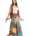 Patchwork Wrap Skirt Adult