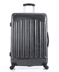 Calvin Klein Luggage 28 Inch Bromely Hardside, Charcoal, 28 inch