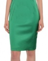 David Meister Stretch Fitted One Shoulder Eve Dress