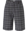 adidas Mens ClimaLite Classic Plaid Short