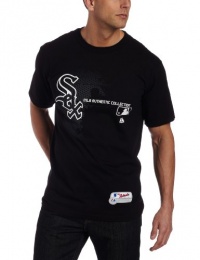 MLB Chicago White Sox Authentic Collection Change Up Basic T-Shirt, Black