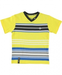 LRG - Kids Boys 2-7 Little Diplomatic State Tee, Buttercup, 6