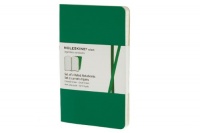 Moleskine Volant Large Ruled Notebook - Emerald Green (5 x 8.25) (Set of 2) (Volant Notebooks)