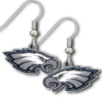 Philadelphia Eagles J Hook Earrings