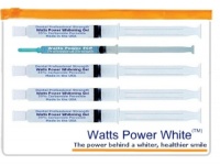 Watts Power Pro 35% Teeth Whitening Gels - 4 Huge 10ml Gels Plus NEW FCP Enamel Gel / 40ml