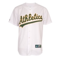 MLB Mens Oakland Athletics Home Replica Baseball Jersey