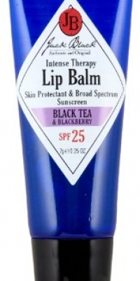 Jack Black Intense Therapy Lip Balm SPF 25, Black Tea & Blackberry