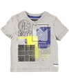 Sean John Tread Detail T-Shirt (Sizes 12M - 24M) - gray, 12 months