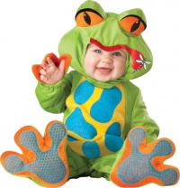 Lil Characters Unisex-baby Newborn Froggy Costume