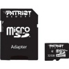 Patriot Signature 32 GB microSDHC Class 4 Flash Memory Card with Standard SD Adapter PSF32GMCSDHC43P