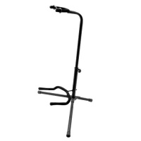 On Stage XCG4 Tubular Guitar Stand with Velveteen Padding and Security Strap