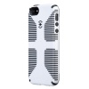 Speck Products SPK-A0485 CandyShell Grip Case for iPhone 5 - Retail Packaging - White/Black