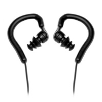 Pyle PWPE10B Marine Sport Waterproof In-Ear Earbud Stereo Headphones for iPod/iPhone/MP3 Player (Black)