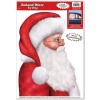 Santa Backseat Driver Car Cling Party Accessory (1 count) (1/Sh)