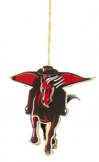 Baldwin TexasáTech UniversityáMascot 3-inch Sports Ornament