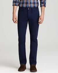 A slim straight fit jean gives you a clutch go-to option when you're heading downtown to meet the boys for happy hour.