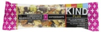 Kind Bar Plus: Pomegranate Blueberry Pistachio PLUS Antioxidants; Box of 12