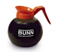 BUNN 06088.0001 12-Cup Glass Coffee Decanter, Orange