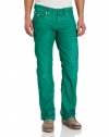 True Religion Men's Ricky Straight Fit, Kelly Green, 28