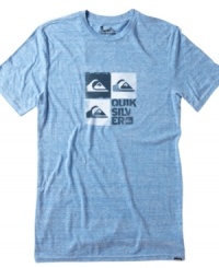 A bold graphic will make this graphic tee shirt from Quiksilver one of the first picks for your weekend look.