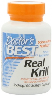 Doctor's Best Real Krill, 60-Count