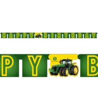 John Deere Tractor - Jointed Banner Party Accessory