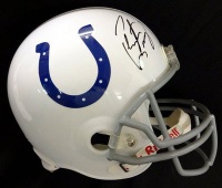 Signed Peyton Manning Helmet - Full Size Colts Replica Holo - Steiner Sports Certified - Autographed NFL Helmets