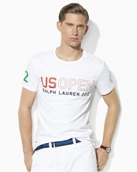 Channel athletic style in Ralph Lauren's official limited edition US Open T-shirt, crafted from smooth combed cotton jersey in a trim, modern fit.