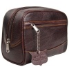 Deluxe Leather Toiletry Bag (Dopp Kit) from Parker Safety Razor