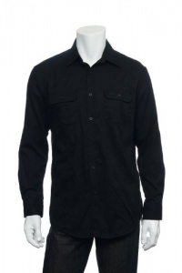 Alfani Men's Black Button Down Shirt