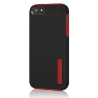 Incipio IPH-908 DualPro Case for iPhone 5 - 1 Pack - Retail Packaging - Black/RedÂ Â