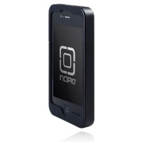 Incipio iPhone 4/4S SILICRYLIC Hard Shell Case with Silicone Core - 1 Pack - Carrying Case - Retail Packaging - Black/Black