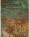 Artois Avion Teal Rug Rug Size: 2'4 x 4'8