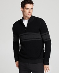 Whether you're hitting the slopes or just milling about town, this soft sweater will keep you warm and looking handsome.