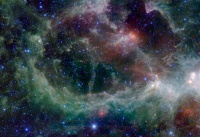 (11x17) Heart Nebula in Cassiopeia Constellation Space Photo Poster Print