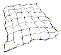 Cargo Net with 16 Durable Nylon Hooks - Large 36 x 60- Stretches to 60 x 90 by Grizzly Gear