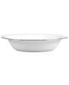 In an exquisite union of the contemporary and the classical, renowned bridal designer Vera Wang and Wedgwood have created a dinnerware and dishes pattern that brings elegance to the modern table. Blanc sur Blanc marries pure white with a textured matte border and platinum edging for subtle tonal contrast.