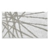 InterDesign Abstract Bath Rug Stone, 34-Inch by 21-Inch